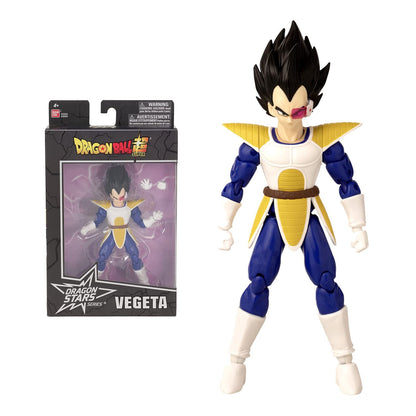Bandai Dragon Stars Figures Vegeta Dragon Ball Kai Version | Dragon Ball Vegeta Action Figure | 17cm Articulated Dragon Ball Figure | Bandai Dragon Stars Anime Figures | Anime Gifts And Anime Merch