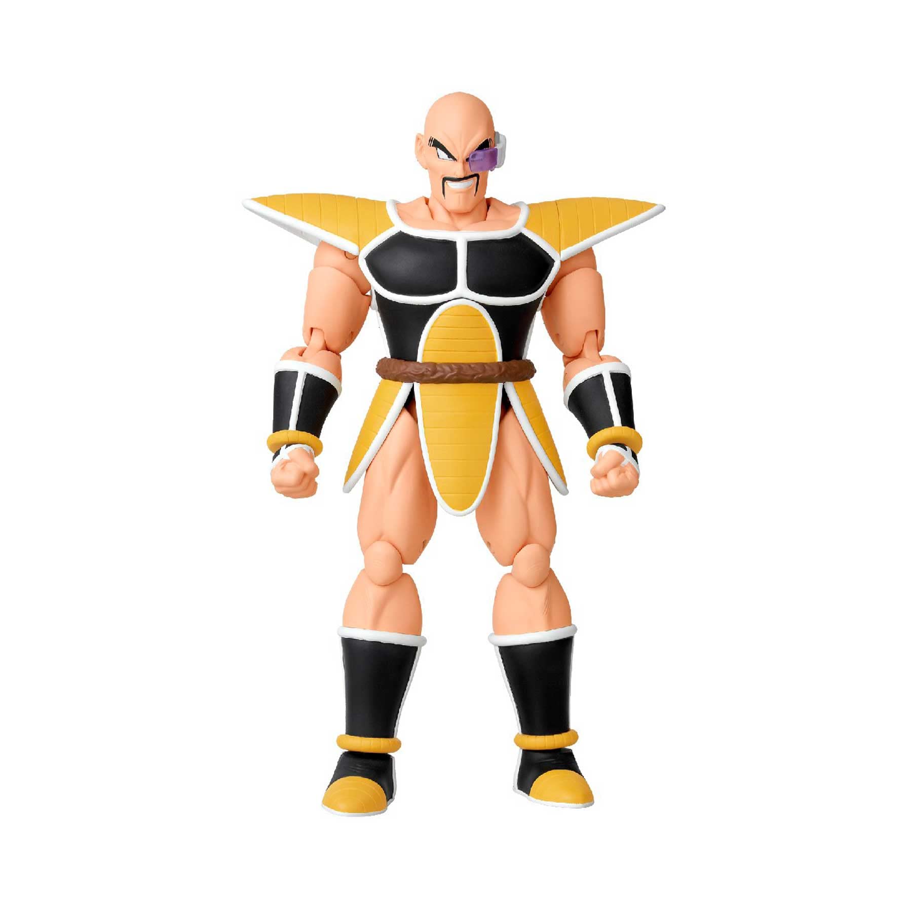 Bandai Dragon Stars Figures Nappa Dragon Ball Kai Version | Dragon Ball Nappa Figure | 17cm Articulated Dragon Ball Figure | Bandai Dragon Stars Anime Figures Nappa Toy | Anime Gifts And Anime Merch