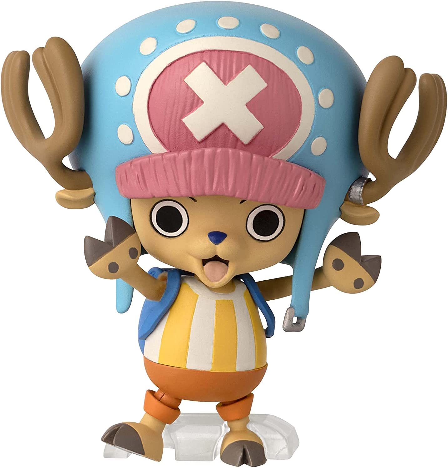 Anime Heroes 36936 Official Naruto Shippuden Chopper-Poseable Action Figure with Swappable Hands and Accessories, Multicolored