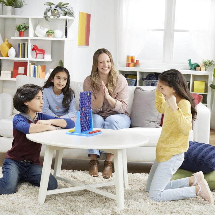 Connect 4 Spin Game, Features Spinning Connect 4 Grid, 2 Player Board Games for Family and Kids, Strategy Board Games, Ages 8 and Up