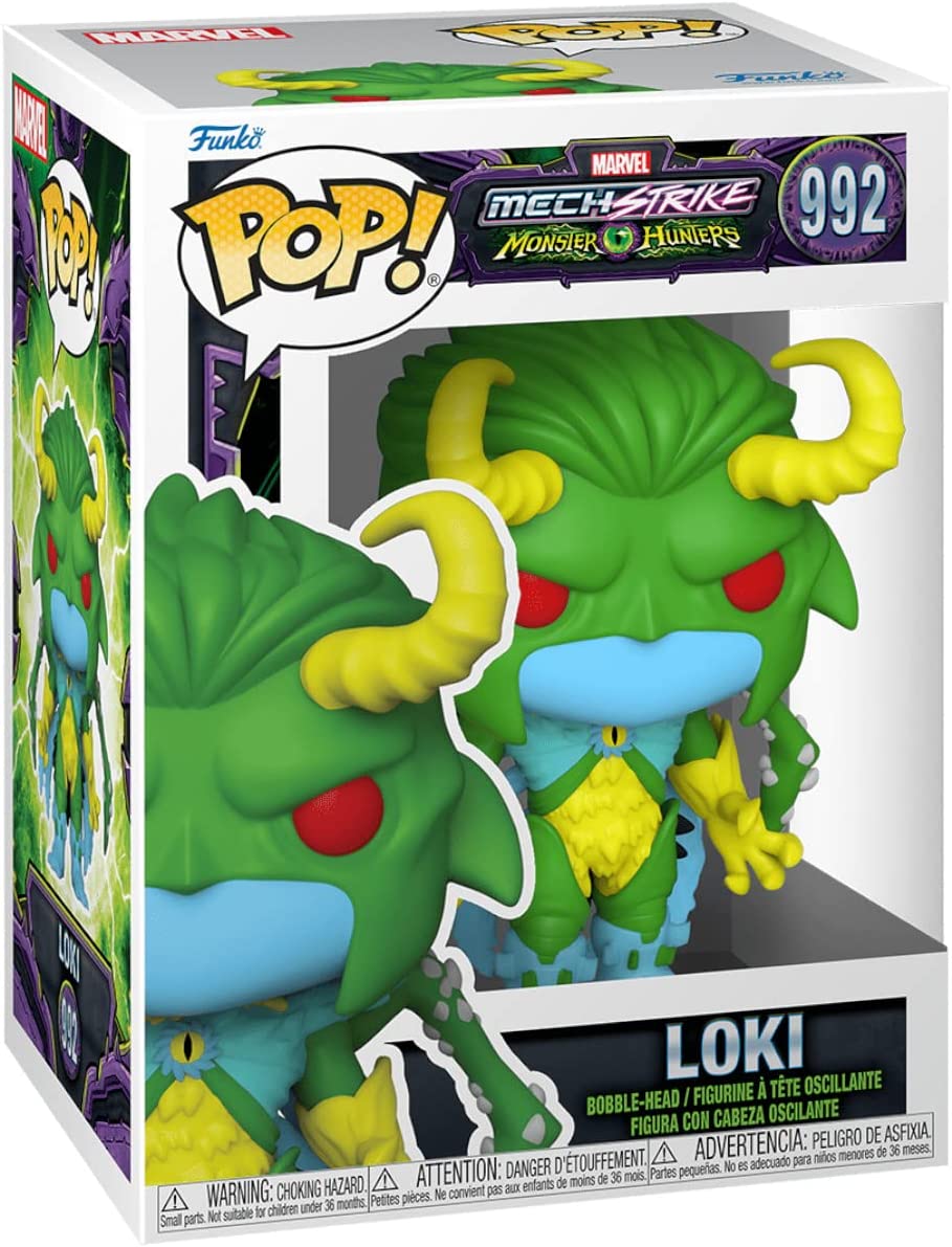 Funko POP! Marvel: Monster Hunters - Loki - Marvel Comics - Collectable Vinyl Figure - Gift Idea - Official Merchandise - Toys for Kids & Adults - Comic Books Fans - Model Figure for Collectors
