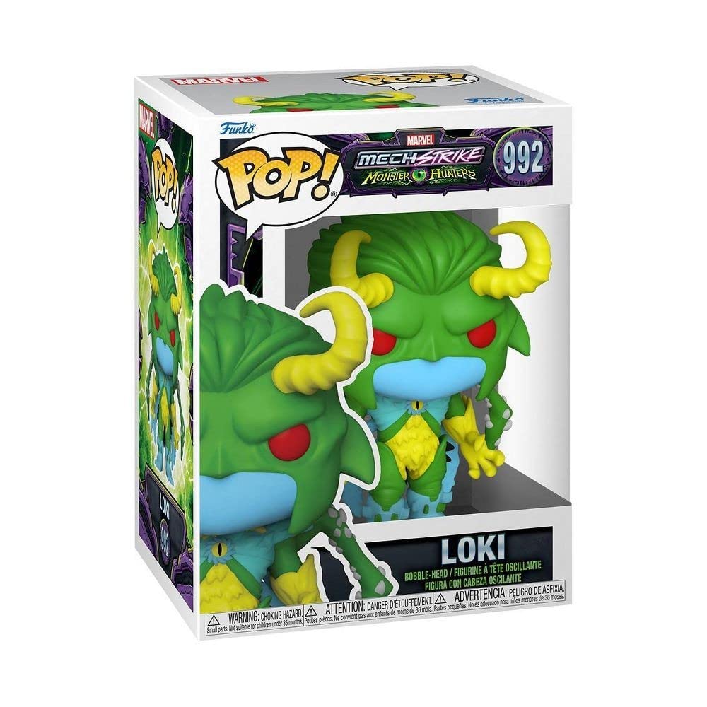 Funko POP! Marvel: Monster Hunters - Loki - Marvel Comics - Collectable Vinyl Figure - Gift Idea - Official Merchandise - Toys for Kids & Adults - Comic Books Fans - Model Figure for Collectors