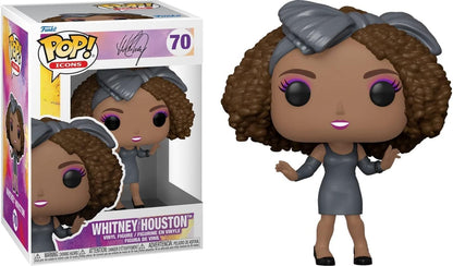 Funko POP! Icons: Whitney Houston - Collectable Vinyl Figure - Gift Idea - Official Merchandise - Toys For Kids & Adults - Music Fans - Model Figure For Collectors And Display