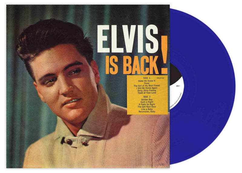 Elvis is Back Bleu