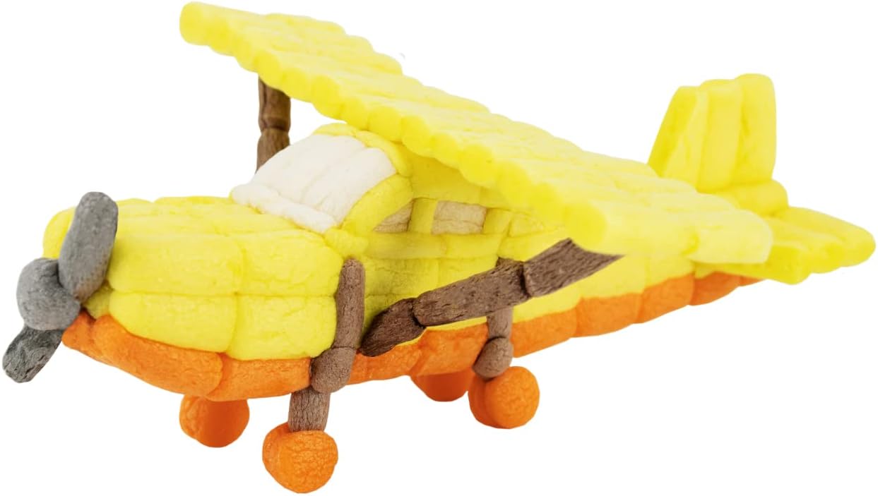 PlayMais Basic My 1st Flight Craft Set for Children from 3 Years I Motor Skills Toy with 650 Pieces, Accessories and Instructions I Natural Toy I Promotes Creativity and Fine Motor Skills