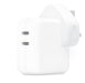 Apple 35W Dual Usb-C Port Power Adapter - Power Adapter - 35 Watt - Output Connectors: 2 - United Kingdom - For 10.2-Inc