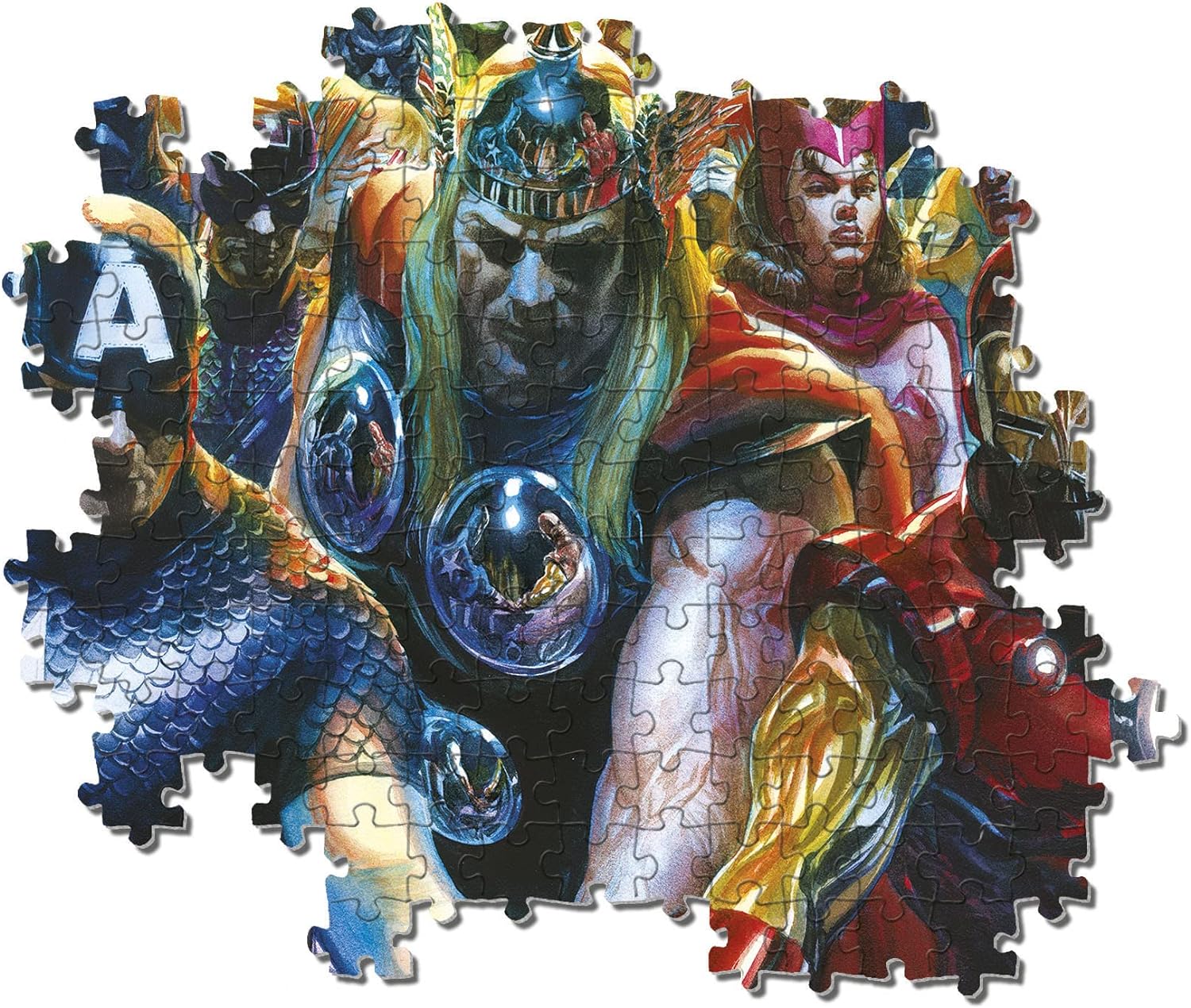 Clementoni 39672 Vengadores 1000pcs Marvel The Avengers 1000 Pieces, Made in Italy, Jigsaw Puzzle for Adults, Multicolor, Medium
