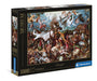 Clementoni - Puzzle Adulto 1000 Piezas Cuadro La Caída de los Ángeles Rebeldes de Bruegel, Colección Museos, (39662
