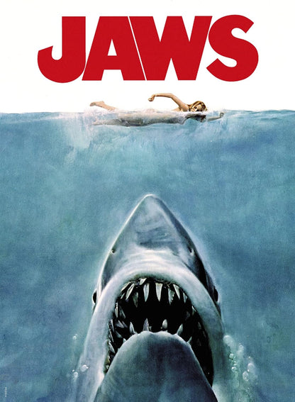 Clementoni 35111 Cult Movies Jaws 500 Pieces, Made in Italy, Jigsaw Puzzle for Adults, Multicolor, Medium