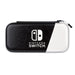 PDP Gaming Officially Licensed Switch Slim Deluxe Travel Case - OLED Edition - Hardshell Protection - Protective Vegan Leather - Black/White - Nintendo Switch Oled Black and White