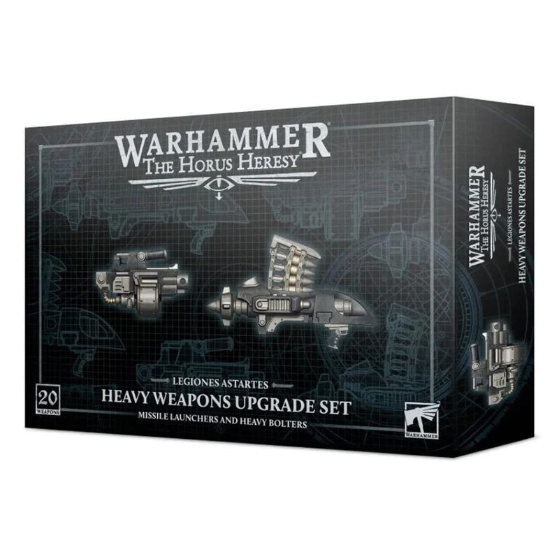 Games Workshop Warhammer 30k - Legiones Astartes: Missile Launchers & Heavy Bolters, Black