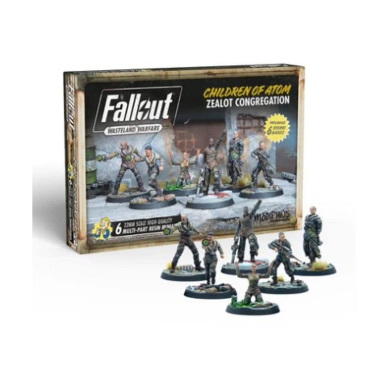 Modiphius Fallout: Wasteland Warfare - Children of Atom: Zealot Congregation