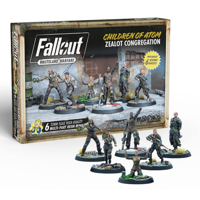 Modiphius Fallout: Wasteland Warfare - Children of Atom: Zealot Congregation