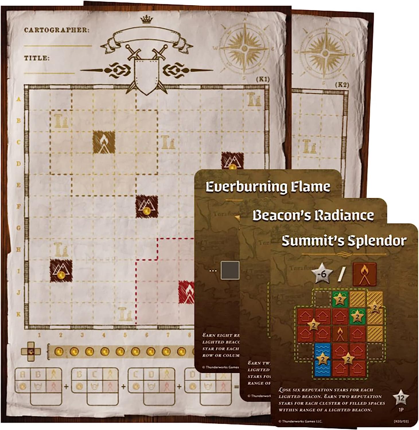 Cartographers: Map Pack 5, Kethra’s Steppe |Expansion for The Award-Winning Game of Fantasy Map Drawing | Strategy Flip and Write Board Game | Family Game for 1-75 Players