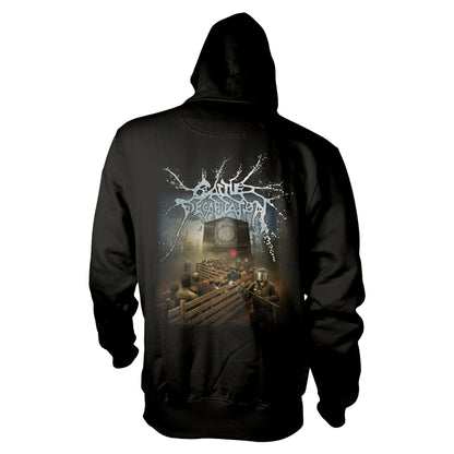 CATTLE DECAPITATION - THE HARVEST FLOOR BLACK Hooded Sweatshirt Medium