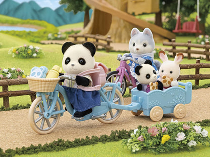 Sylvanian Families Cycle & Skate Set -Panda Girl