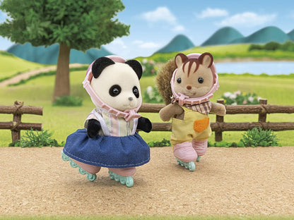 Sylvanian Families Cycle & Skate Set -Panda Girl