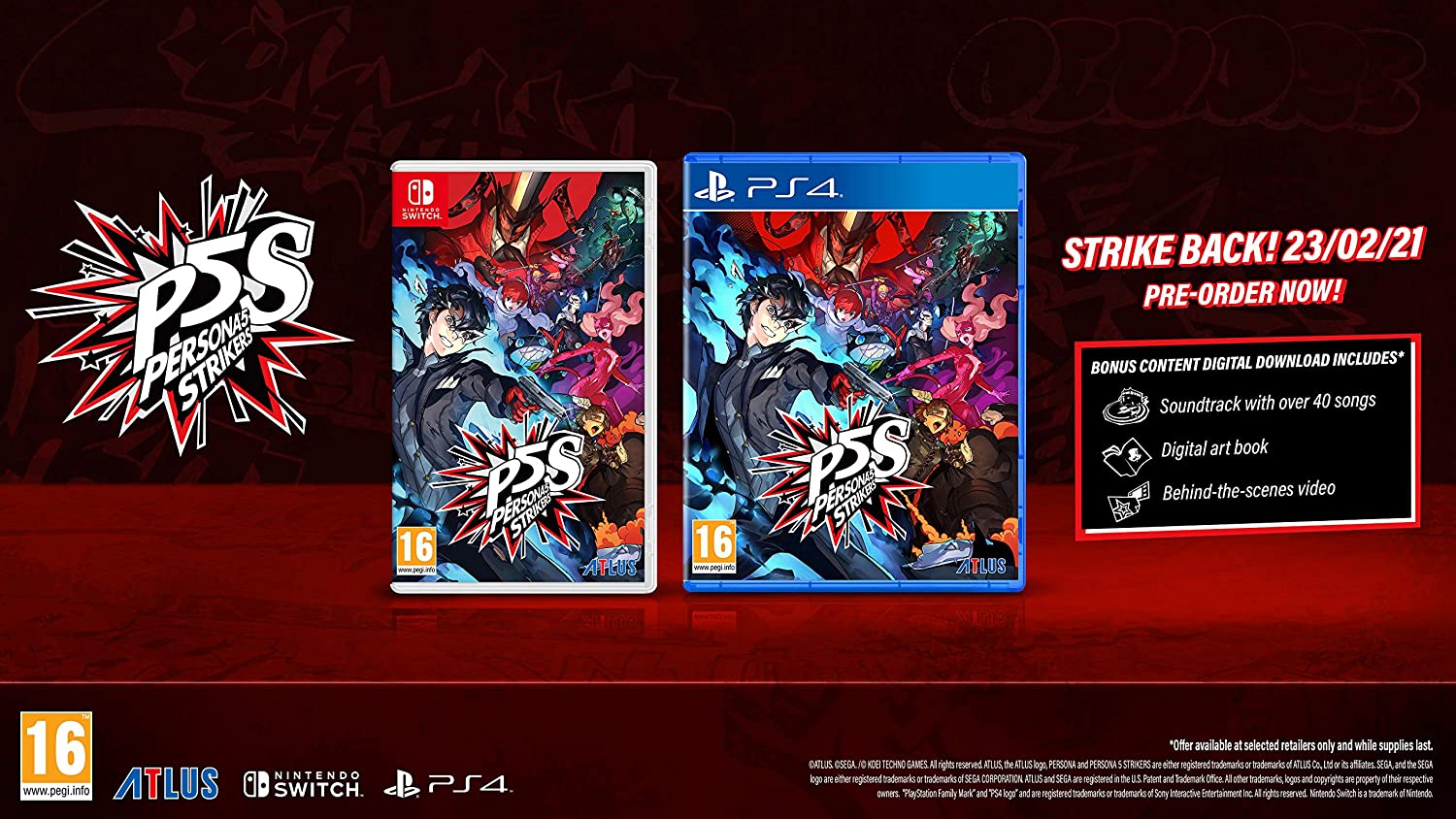 Persona 5 Strikers (PS4)