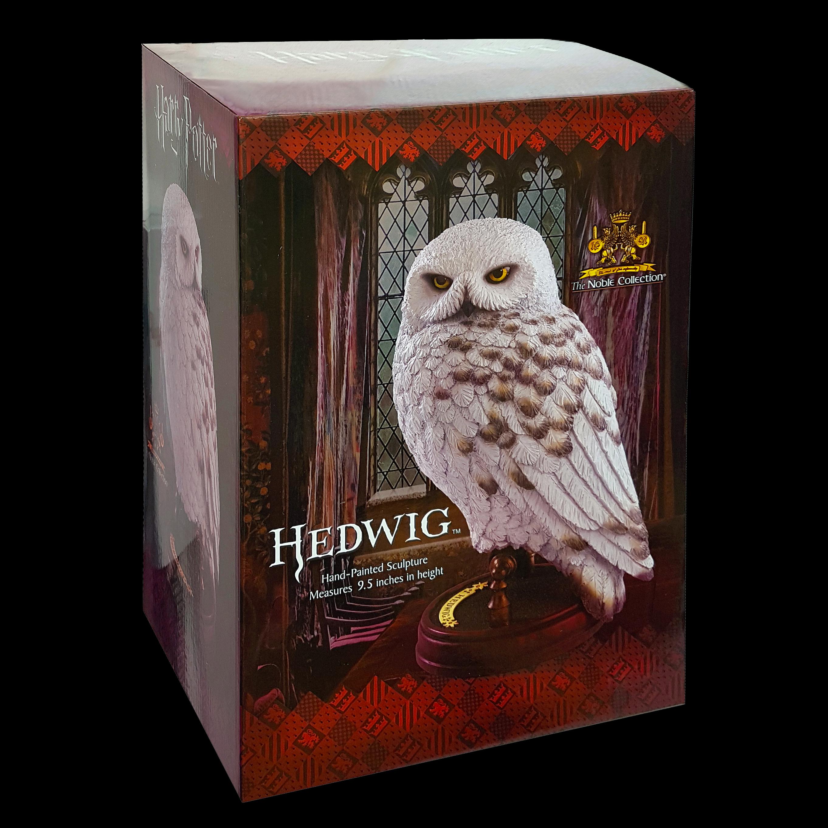 The Noble Collection Harry Potter Escultura de Edvige la búho, Estampado Animal, Multicolor (NN7876
