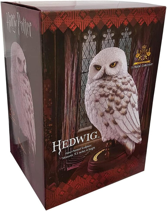 The Noble Collection Harry Potter Escultura de Edvige la búho, Estampado Animal, Multicolor (NN7876