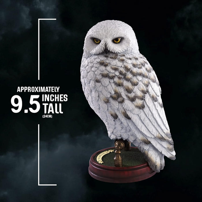 The Noble Collection Harry Potter Escultura de Edvige la búho, Estampado Animal, Multicolor (NN7876