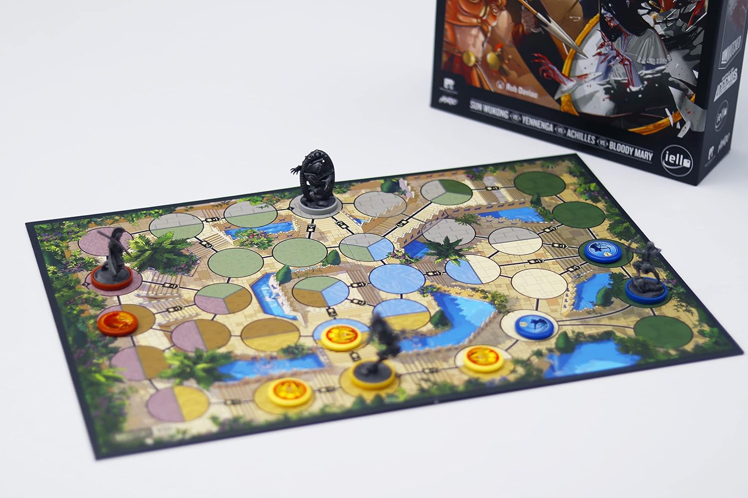 IELLO | Unmatched - Battle of Legends Vol 2 | Card Game | Ages 14+ | 2 to 4 Players | 30 mins Minutes Playing Time