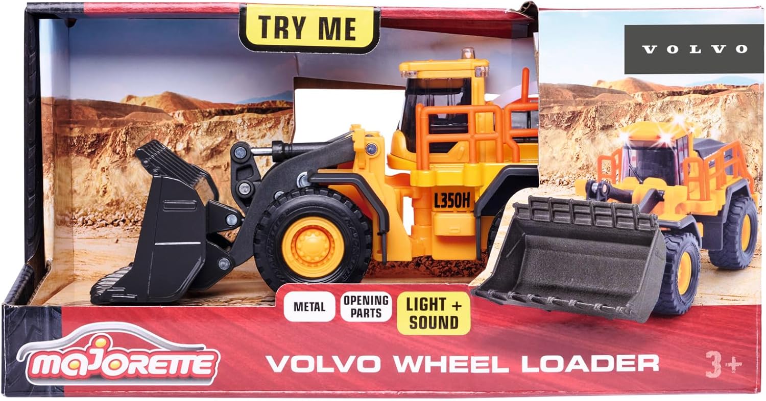 Majorette - Volvo L350h Wheel Loader (213723001)