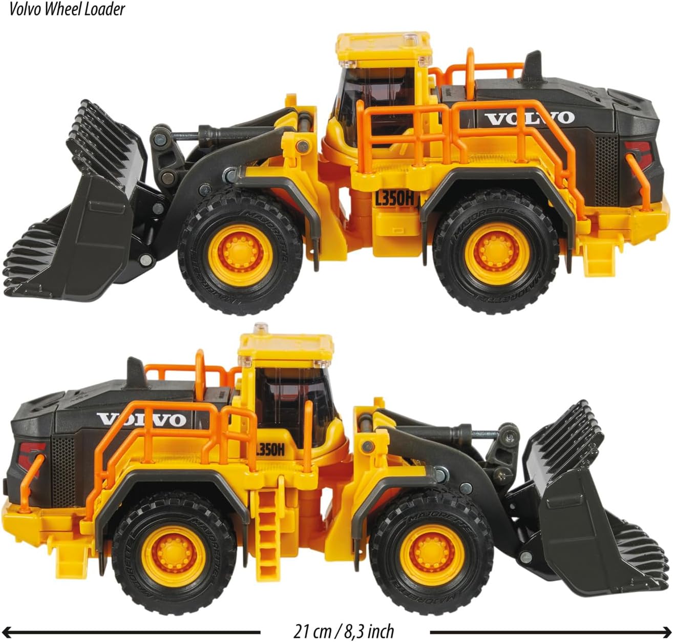 Majorette - Volvo L350h Wheel Loader (213723001)