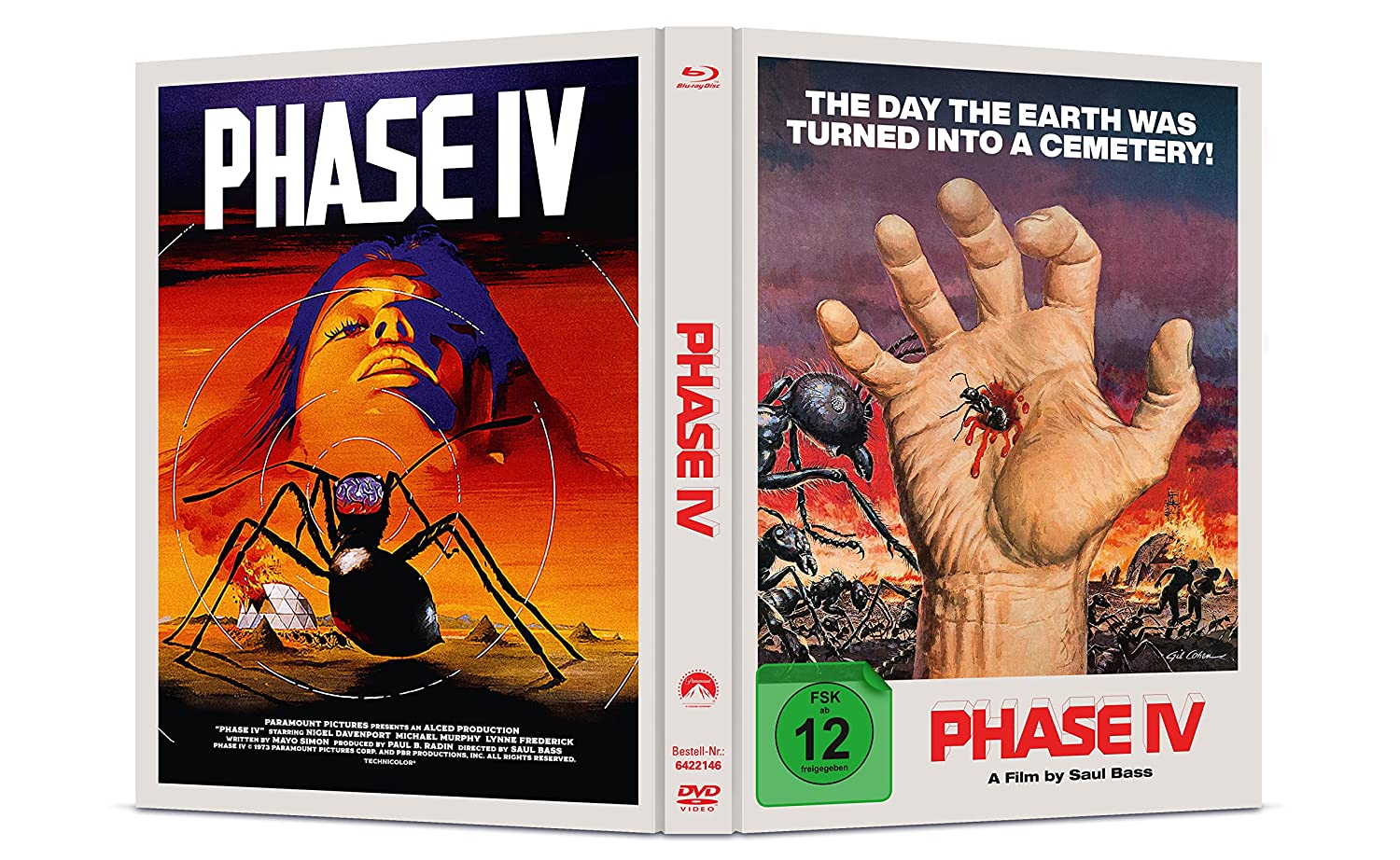 Phase IV - 3-Disc Limited Collector's Edition im Mediabook (Blu-ray + DVD + Bonus-Blu-ray) – restaurierte Fassung