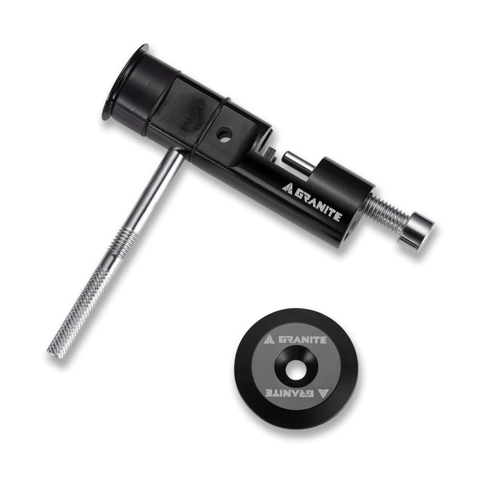 Granite Stash Bike Chain Tool Bicycle Chain Repair Tool Kit Set - Stores in Handlebar - Easy to Use Bike Chain Breaker, Chain Splitter or Link Remover - Compatible with 9 10 11 12 Speed Chain