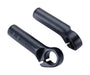 BBB Cycling Bar Ends Ergonomic Design One Piece Clamp Lightweight 100mm TrailMonkey BBE-01