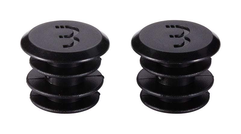 BBB Cycling Bar End Plugs Lightweight One Size Fits All Black Plug & Play Bar End Caps BBE-50