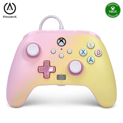 PowerA Enhanced Wired Controller for Xbox Series X|S - Pink Lemonade
