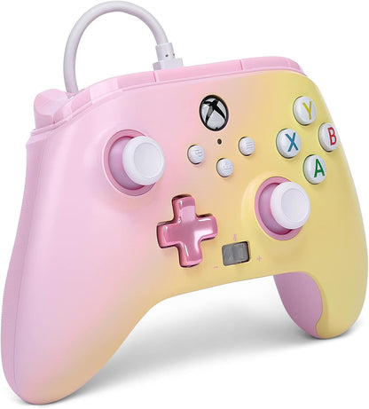 PowerA Enhanced Wired Controller for Xbox Series X|S - Pink Lemonade