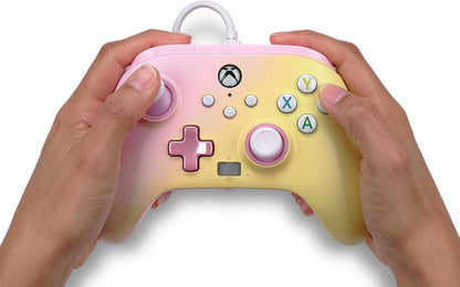 PowerA Enhanced Wired Controller for Xbox Series X|S - Pink Lemonade
