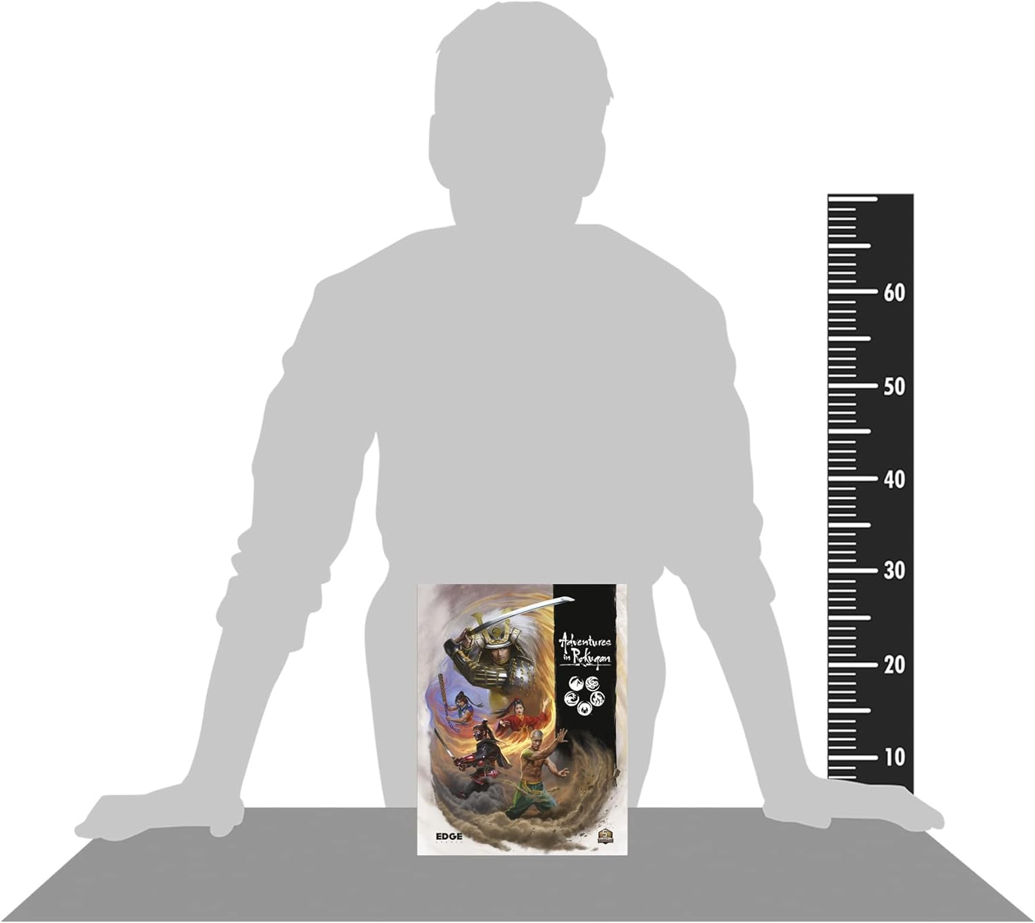 Adventures in Rokugan Roleplaying Game | Legend of The Five Rings RPG Tactical Strategy 2+ Players Ages 14+ Average Playtime 90 Minutes Made by EDGE Studio, Multicolor (ESAIR01EN