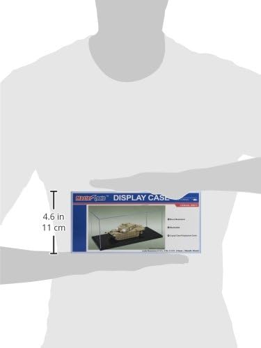 Trumpeter TRU09817 Display Cases-210mmx 100mm x 80mm, Clear