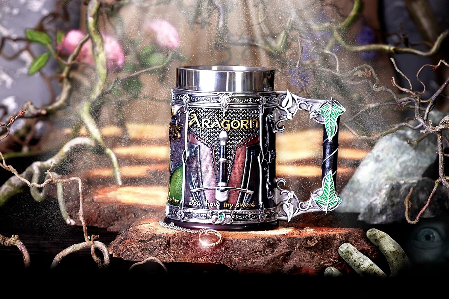 Nemesis Now Chope sous licence officielle Lord of the Rings The Fellowship - Multicolore - 15,5 cm