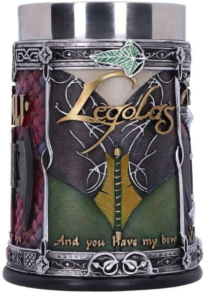 Nemesis Now Chope sous licence officielle Lord of the Rings The Fellowship - Multicolore - 15,5 cm