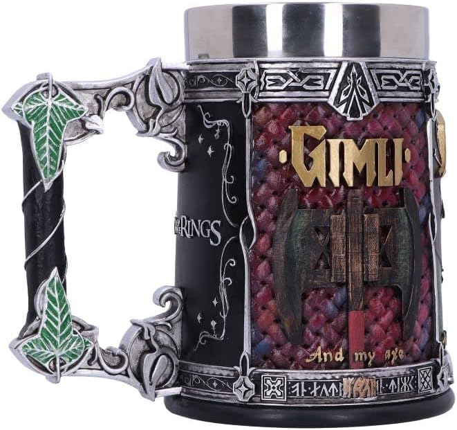 Nemesis Now Chope sous licence officielle Lord of the Rings The Fellowship - Multicolore - 15,5 cm