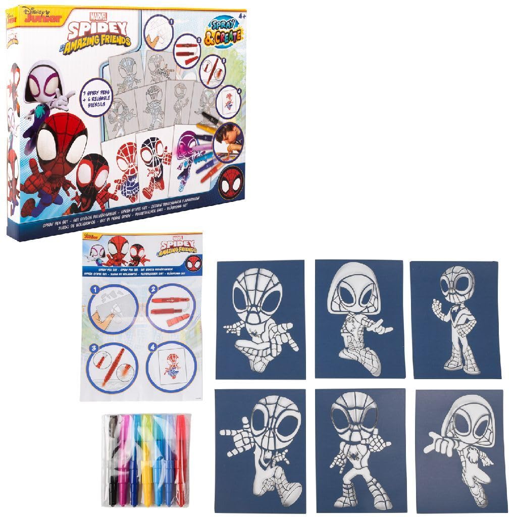 Canenco - Spidey Blaaspennen Set