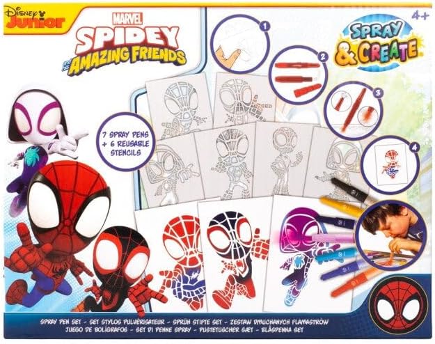 Canenco - Spidey Blaaspennen Set