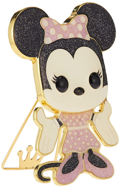 Funko Pop! Pin Disney: Minnie Mouse, Actionfigur – Wdpp0007, mehrfarbig, Fp-Wdpp0007