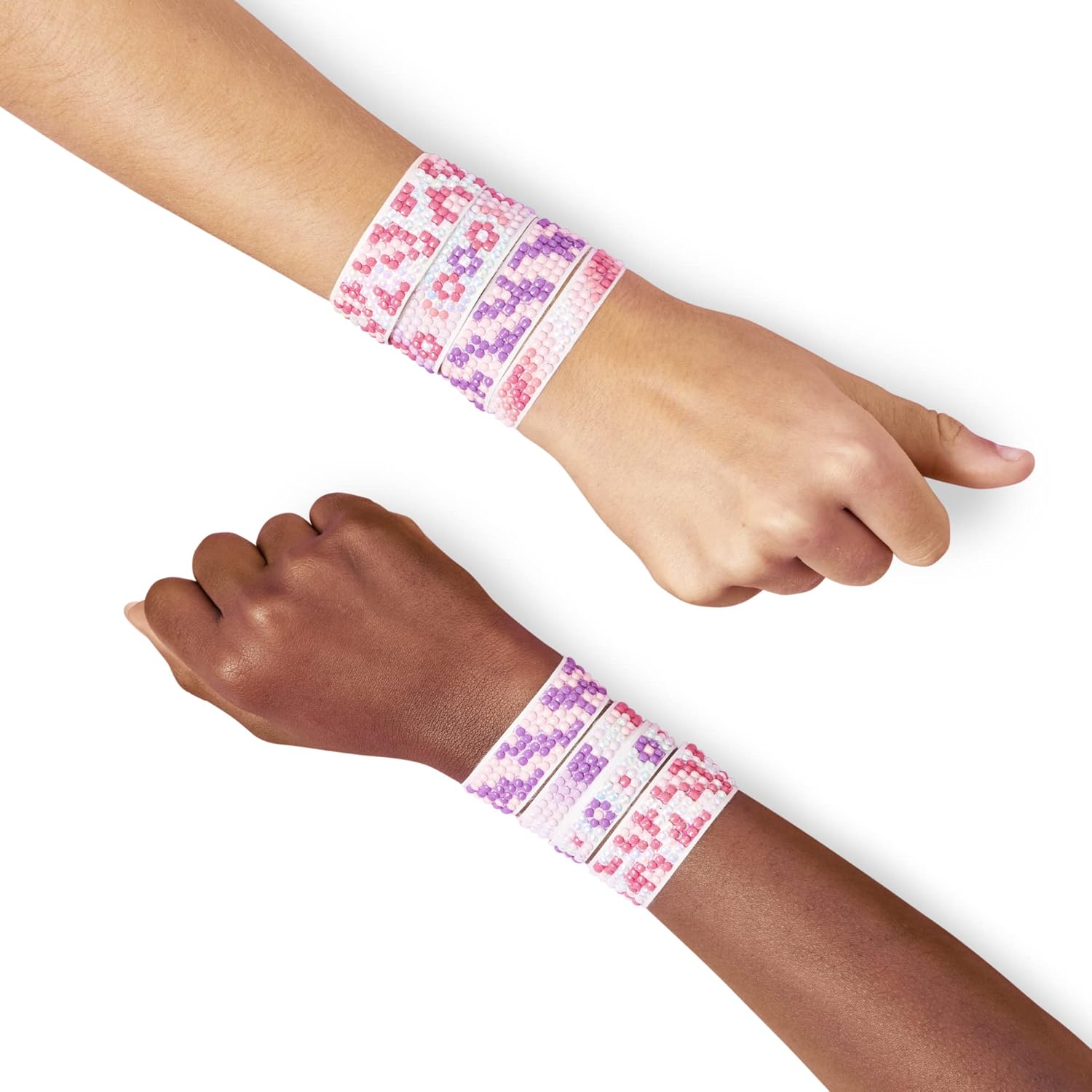 Blingle Bands DIY Gem Friendship Bracelet, 8 Band Deluxe Studio - Arts & Craft Activity for Ages 7 and Up