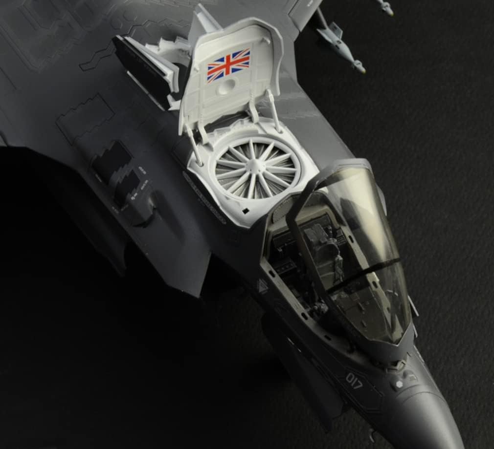 Italeri -2810 F-35 B Lightning II STOVL Version, 1:48 Scale, Model Kit, Model Kit, Plastic Modeling, Multicolor, IT2810