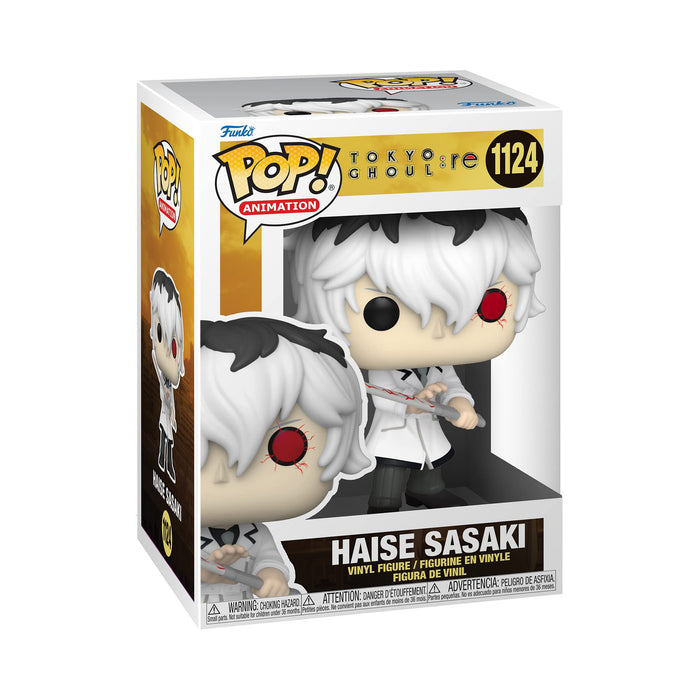 Funko POP! Animation: Tokyo Ghoul: Re - Ken Kaneki - Haise Sasaki - Collectable Vinyl Figure - Gift Idea - Official Merchandise - Toys for Kids & Adults - Anime Fans - Model Figure for Collectors