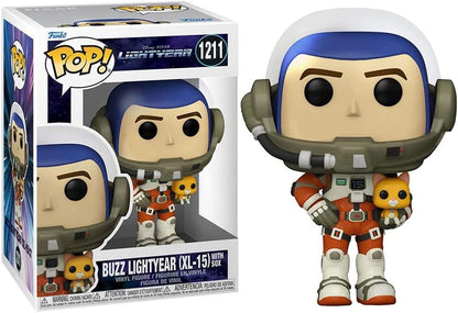 Funko Pop! Disney: Lightyear - Buzz Lightyear - Figura de Vinilo Coleccionable - Idea de Regalo- Mercancia Oficial - Juguetes para Niños y Adultos - Movies Fans - Muñeco para Coleccionistas
