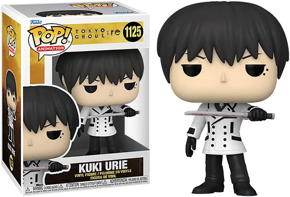 Funko POP! Animation: Tokyo Ghoul: Re - Kuki Urie - Collectable Vinyl Figure - Gift Idea - Official Merchandise - Toys for Kids & Adults - Anime Fans - Model Figure for Collectors and Display