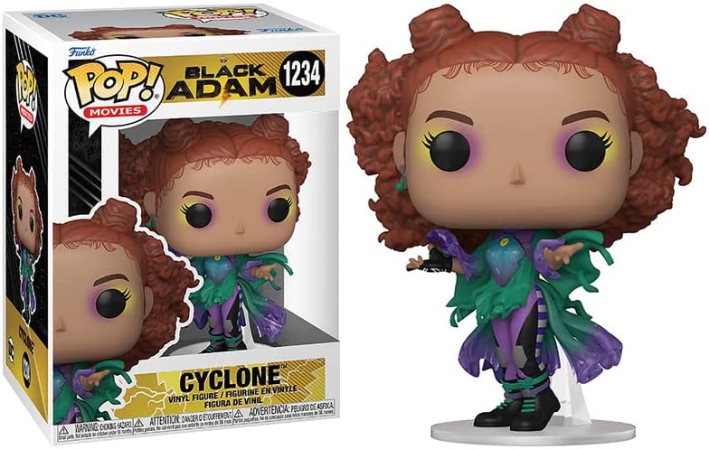 Funko Pop! Movies: DC - Black Adam - Cyclone - Vinyl-Sammelfigur - Geschenkidee - Offizielle Handelswaren - Spielzeug Für Kinder und Erwachsene - Movies Fans - Modellfigur Für Sammler