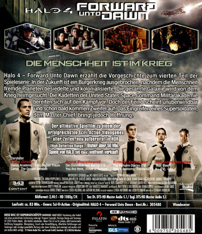 Movie HALO 4-FORWARD UNTO DAWN/4K UHD/BD - (GERMAN IMPOR